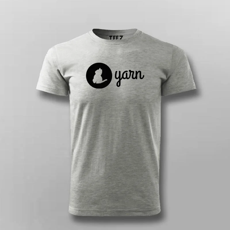 Yarn Js Logo T-shirt For Men