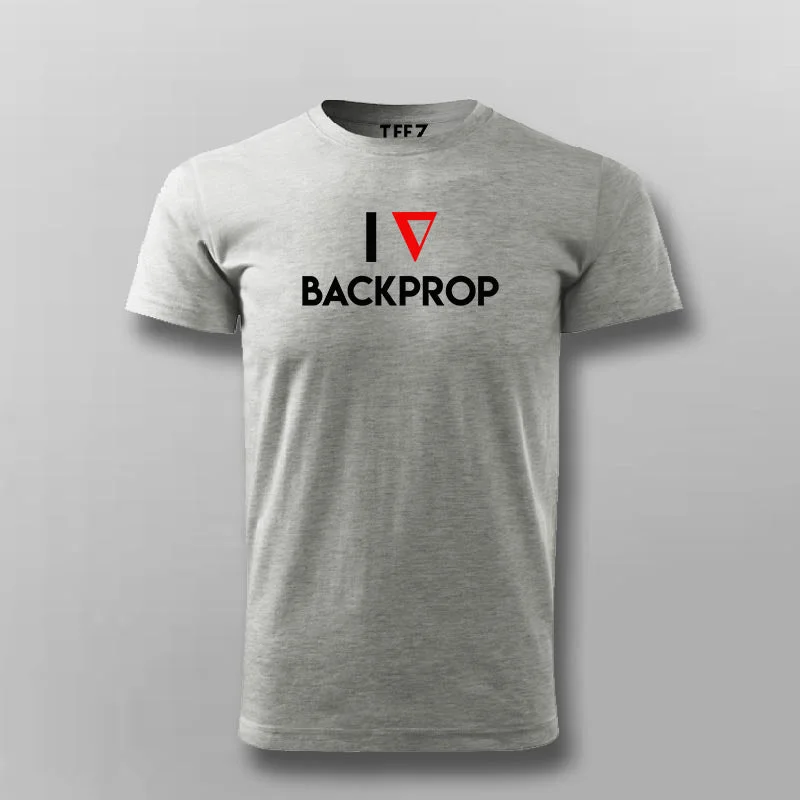 I Heart Backprop T-Shirt For Men