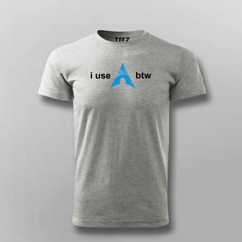 Btw I Use Linux Arch T-Shirt For Men
