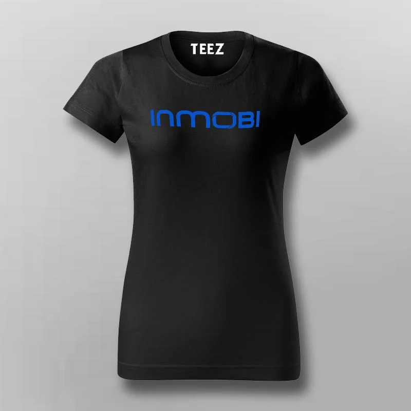 Inmobi logo Technology T-Shirt For Women