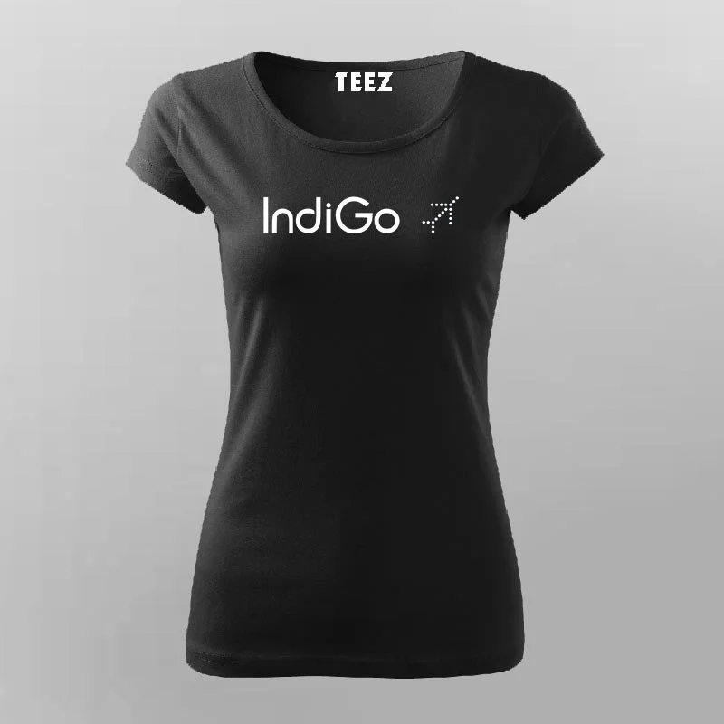 Indigo Flight: Women's Airline Fashion Tee