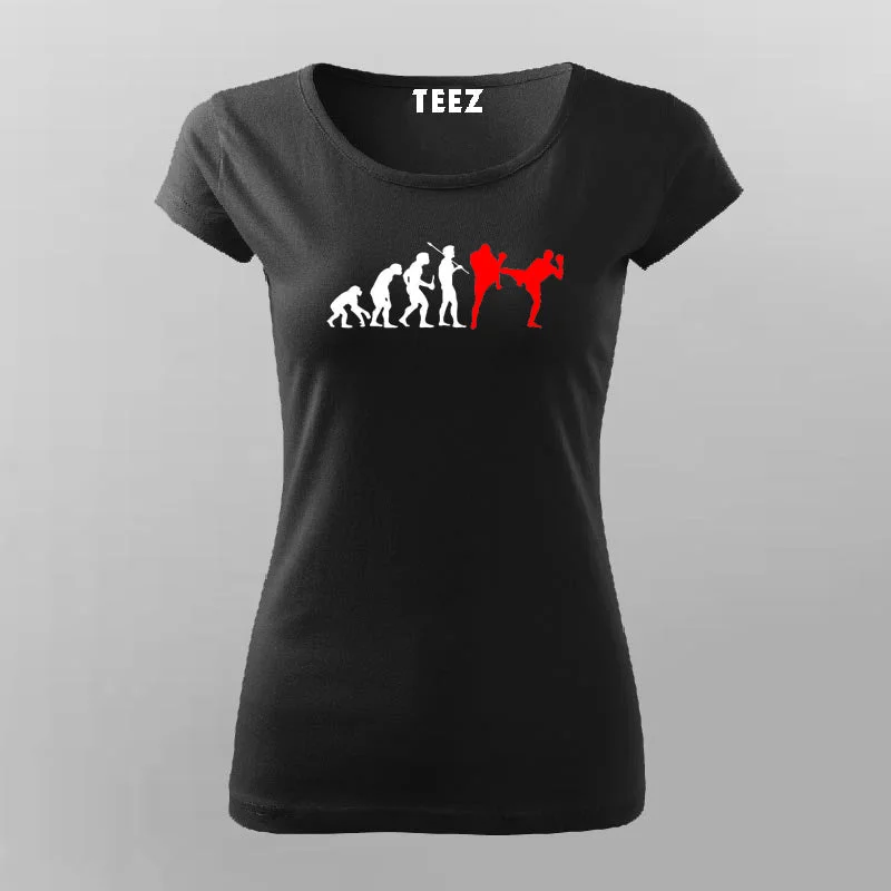 KickBoxing Evolution - Martial Arts Enthusiast Tee