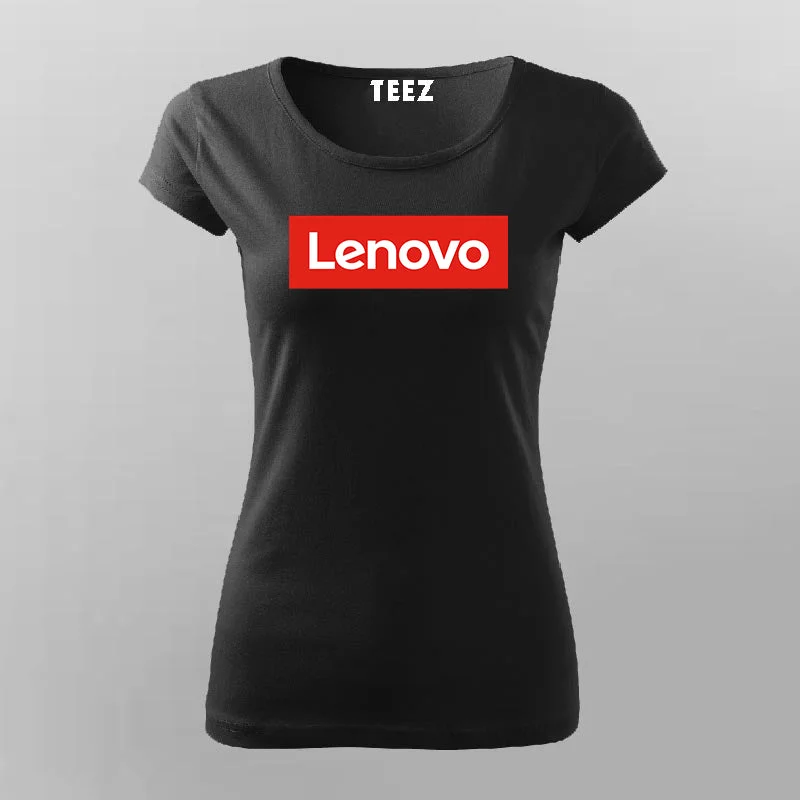 Lenovo Logo T-Shirt For Women