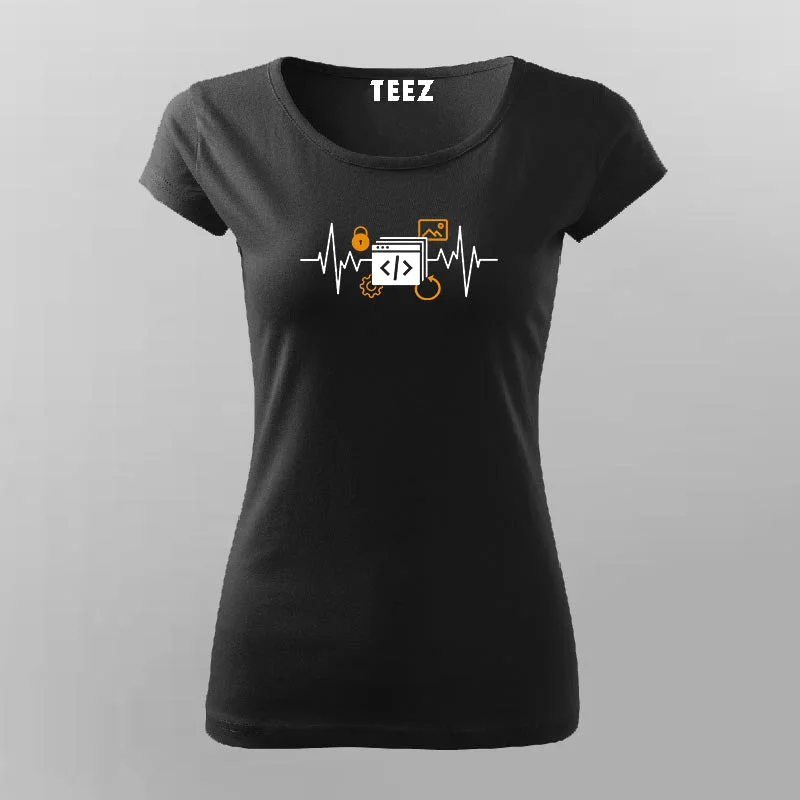 Proud To Be A Web Developer T-Shirt For Women