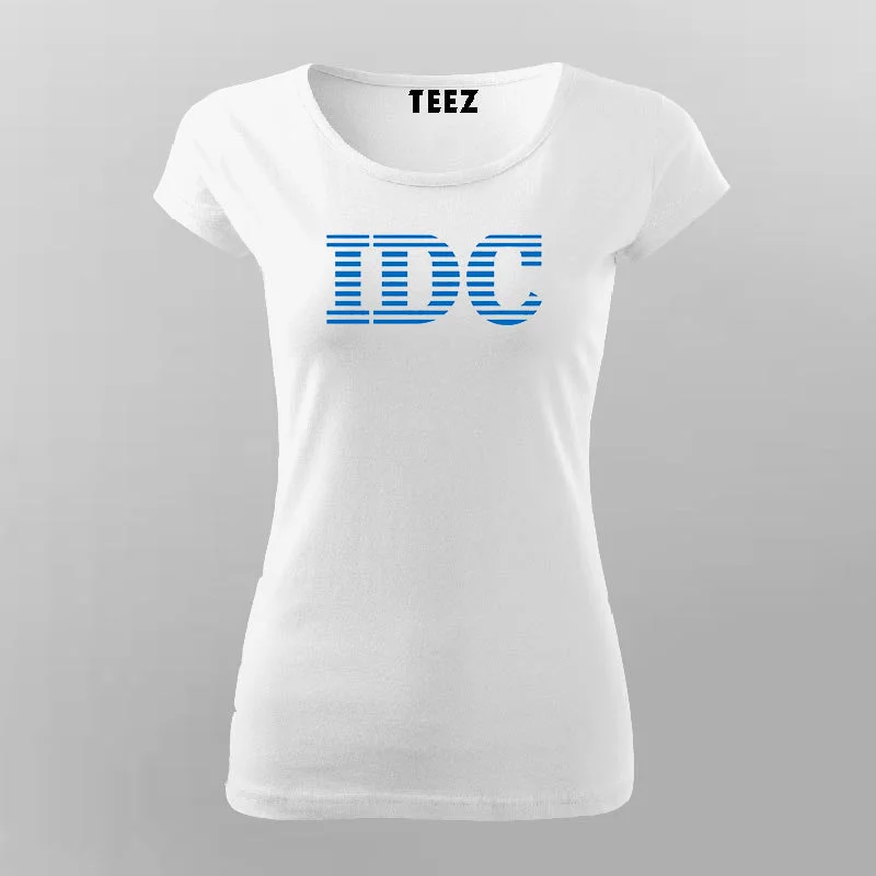 IBM - IDC ( I Don't Care ) T-shirt For Women