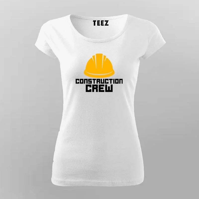 Construction Crew T-Shirt For Women