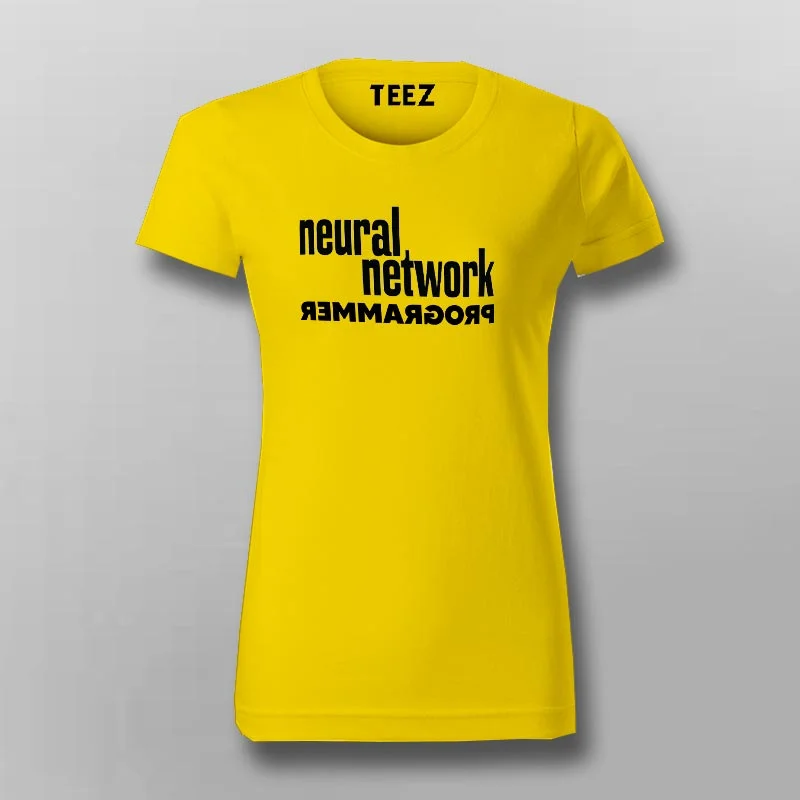 Neural Network Programmer T-Shirt For Women