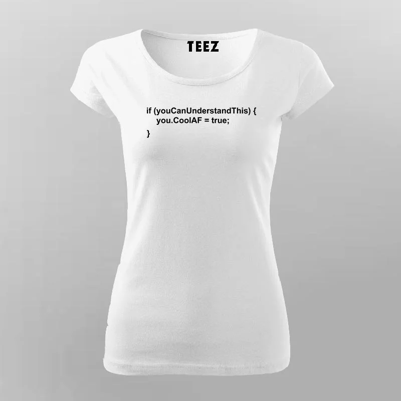 Programmer - CoolAF Code T-Shirt For Women
