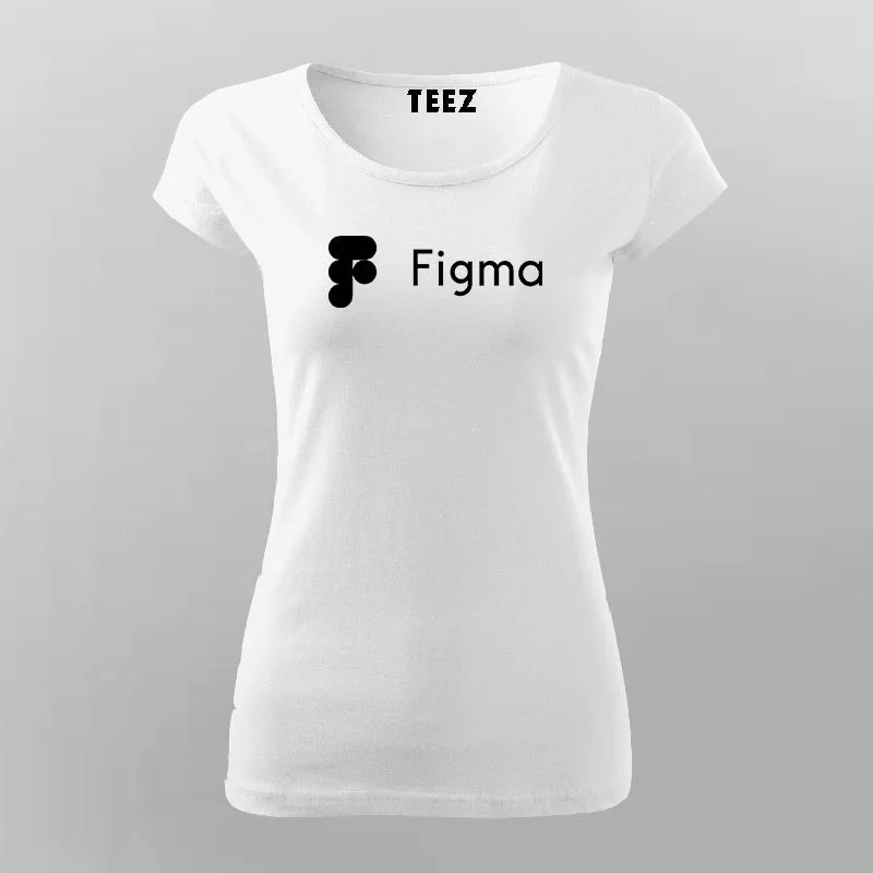 Figma Logo T-Shirt For Women