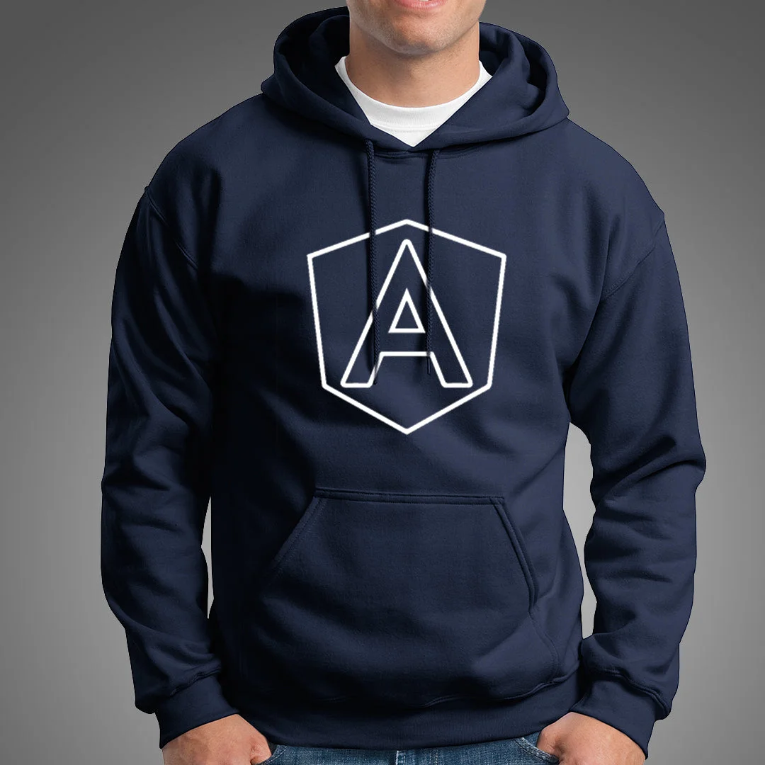 Angular Logo Hoodies For Men