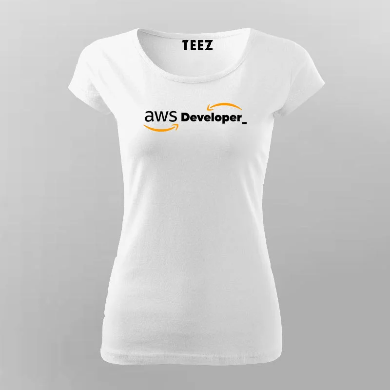 Aws Developer T-Shirt For Women