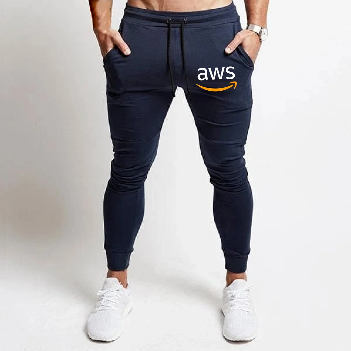 Aws Casual joggers with Zip for Men India