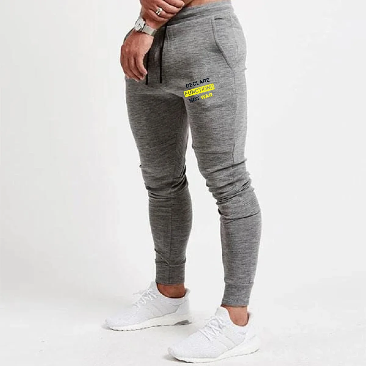 Declare Function Not War Printed Joggers For Men
