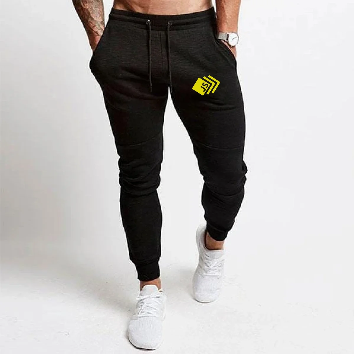 ECMA Script 6 Java Joggers Track Pant With Zip For Men