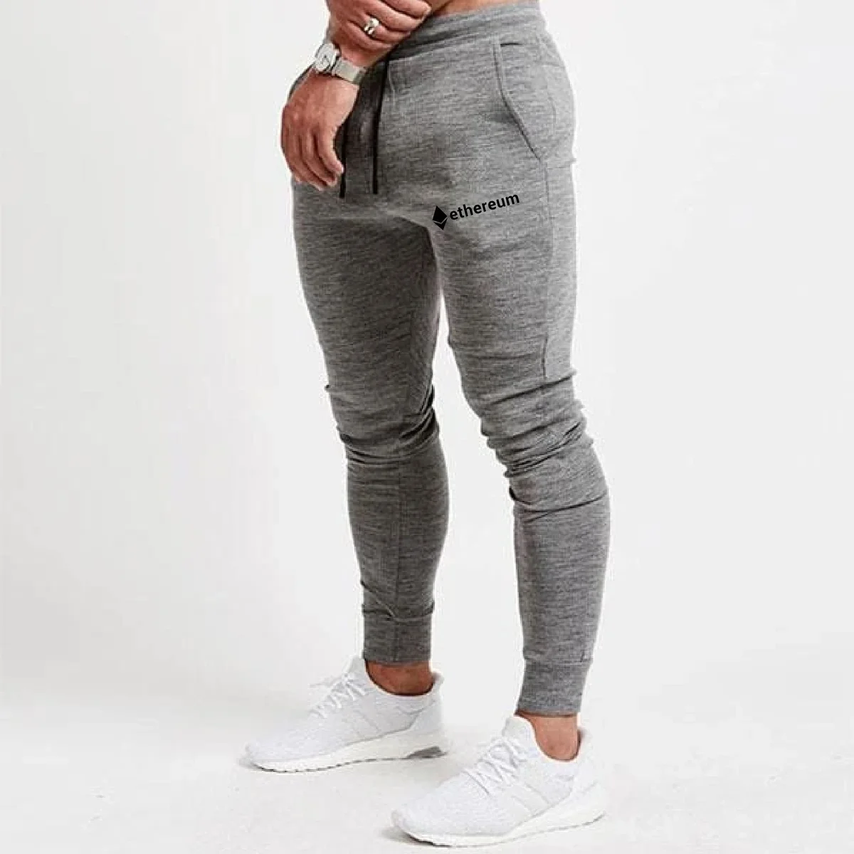 Ethereum Jogger Track Pants With Zip for Men