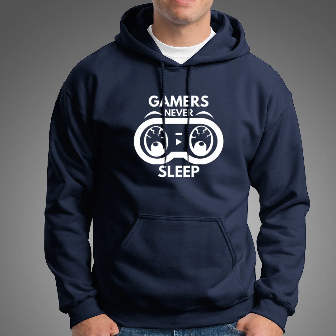 Gamer's Never Sleep - Hoodies For Men