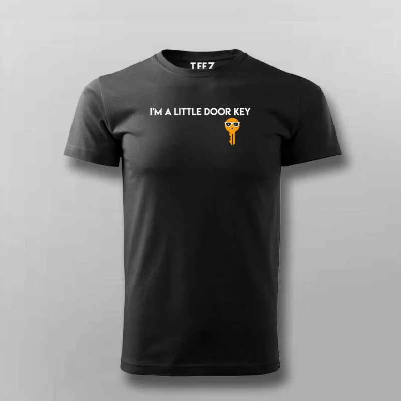 I Am A Little Door Key Funny Dorky T-Shirt For Men