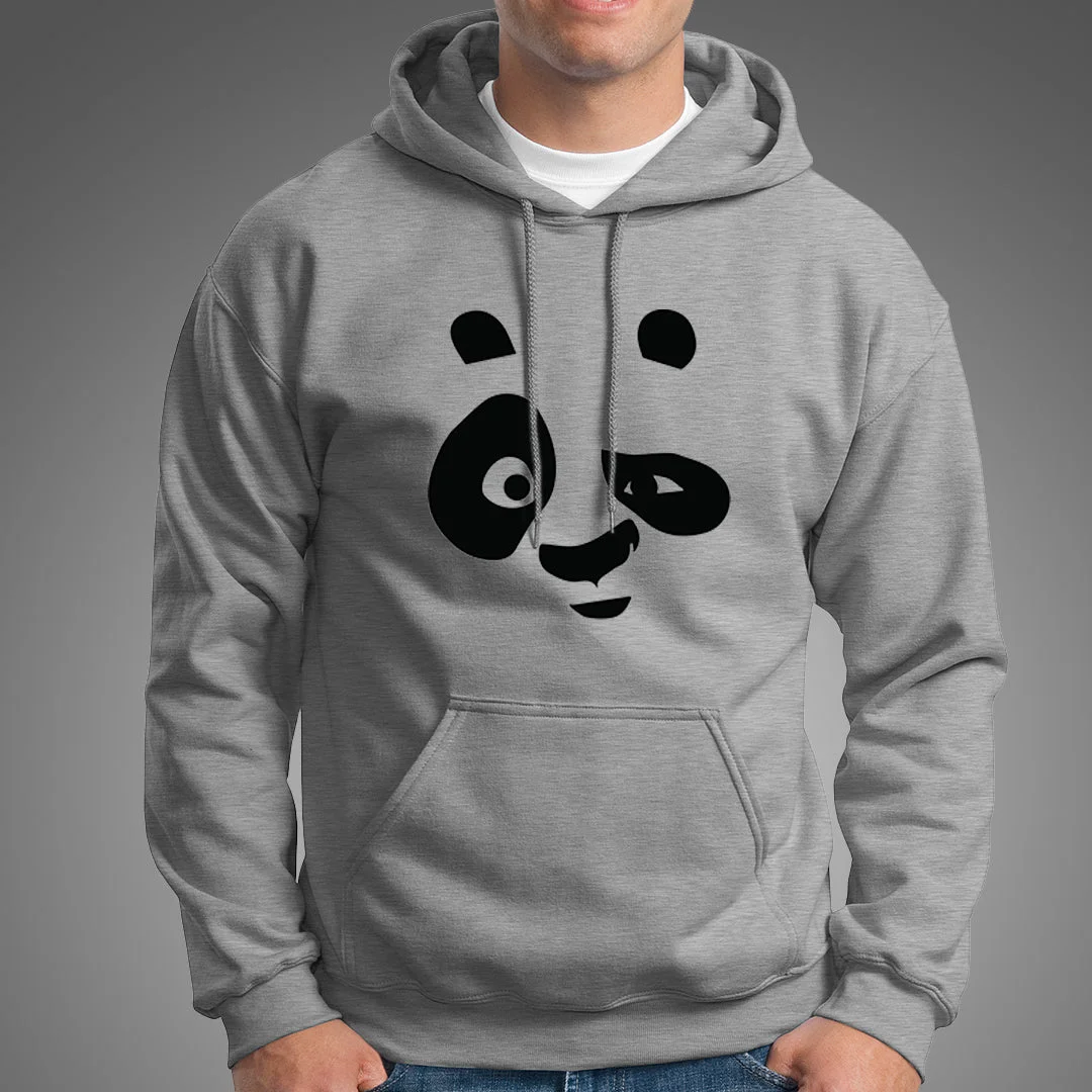 Kung Fu Panda Po Face Hoodies For Men