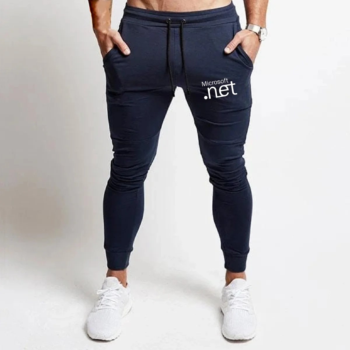 Microsoft Dot Net Printed Joggers For Men Online