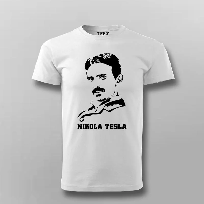 Nikola Tesla Science T-Shirt For Men