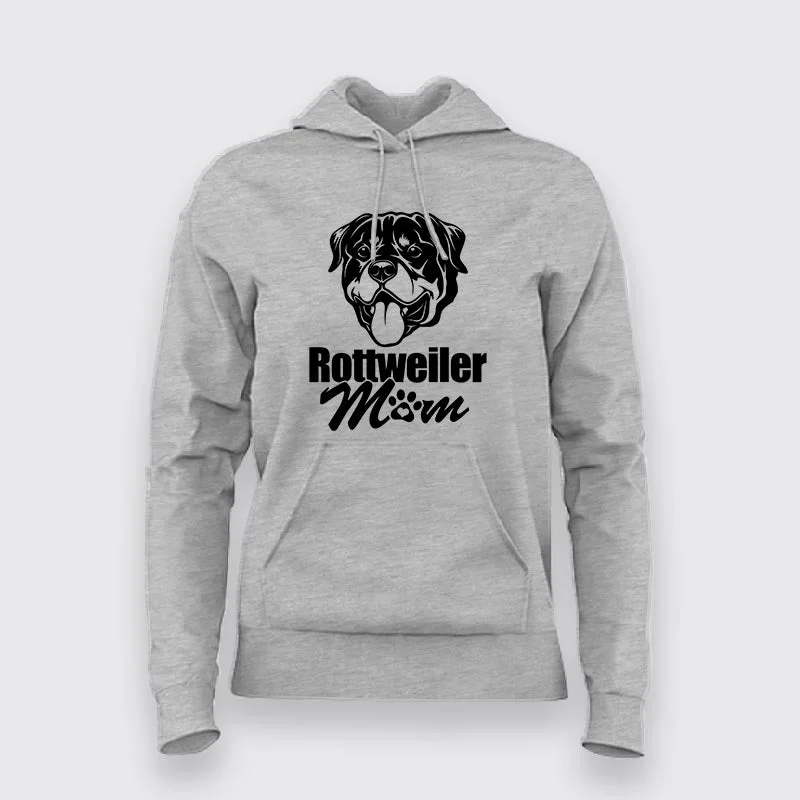 Rottweiler Mom Hoodies For Women