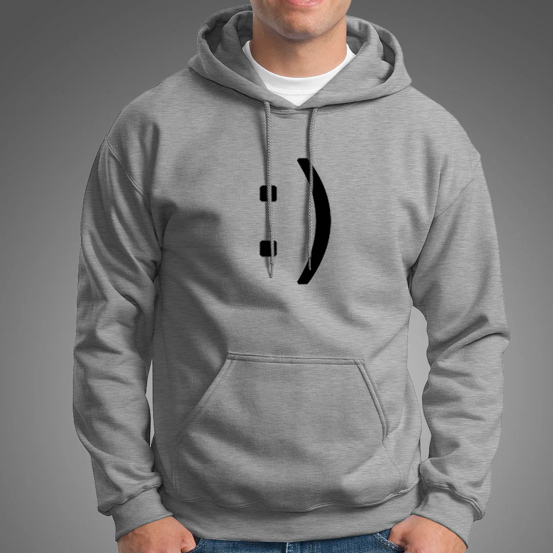 Smile Emoticon Hoodies For Men