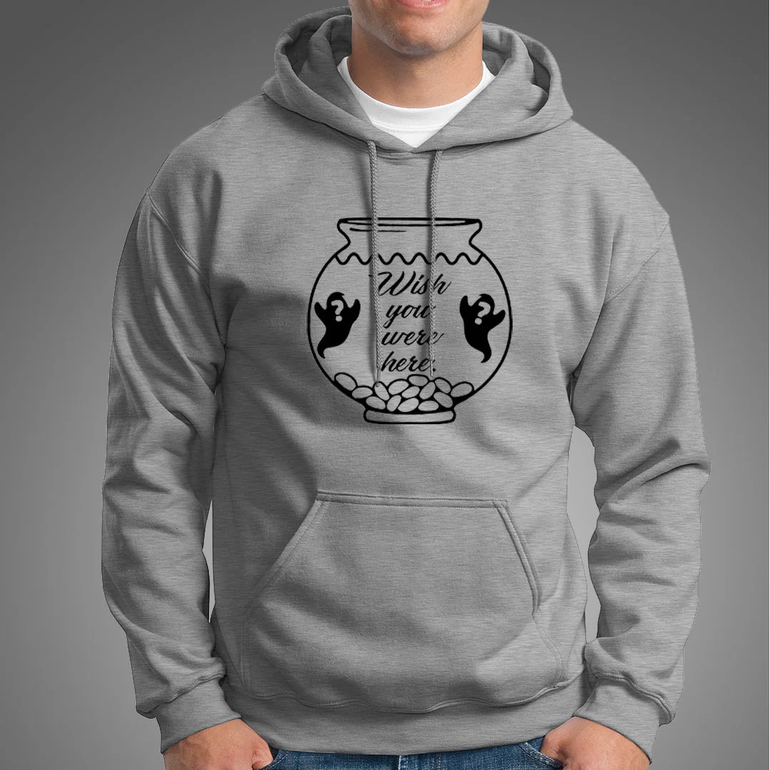 Two Lost Souls Swimming in a Fish Bowl Pink Floyd Hoodies For Men