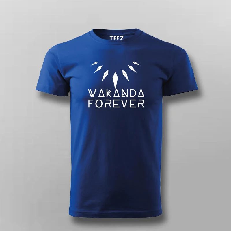 Wakanda Forever Black Panther T-Shirt For Men