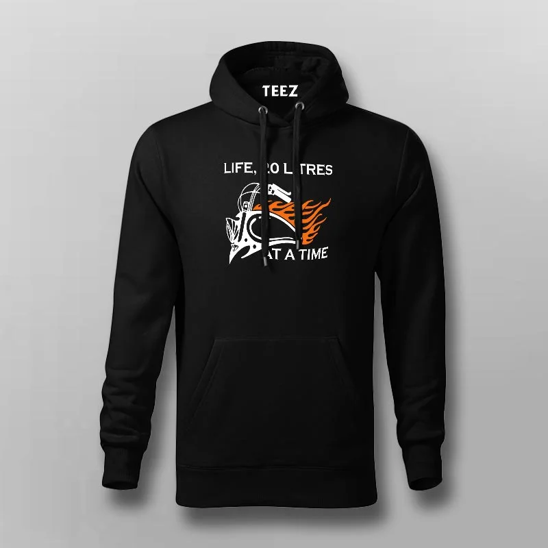Fueling Adventures: 20 Litres At A Time Hoodie