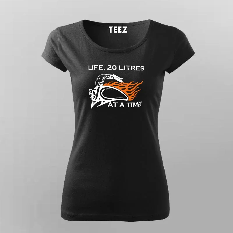 Born to Ride, Forced to Work: Biker Women's Tee