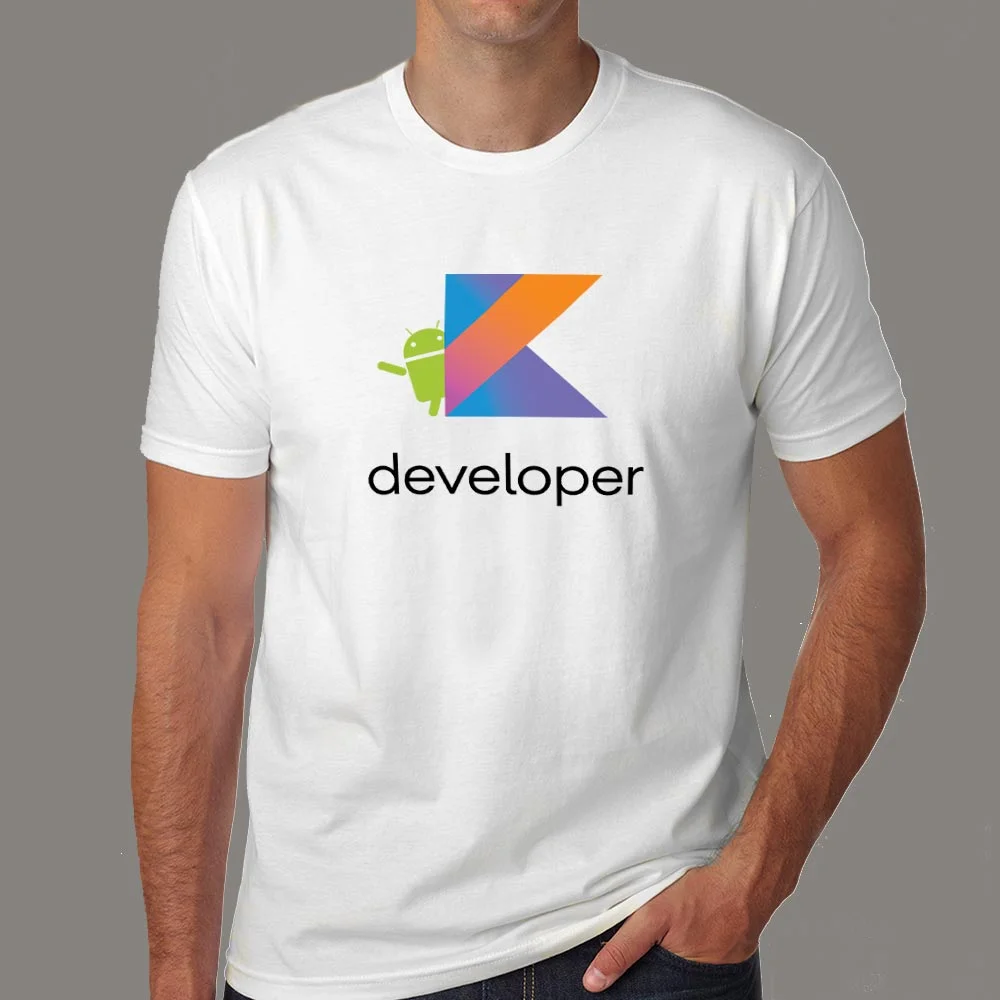 Android Kotlin Developer T-Shirt - Code with Clarity