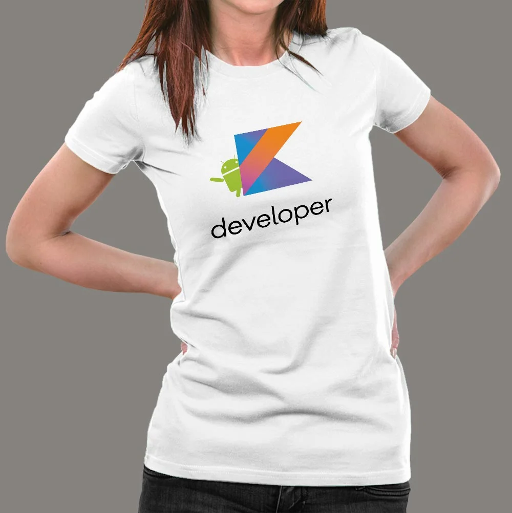 Android Kotlin Developer Women’s Profession T-Shirt