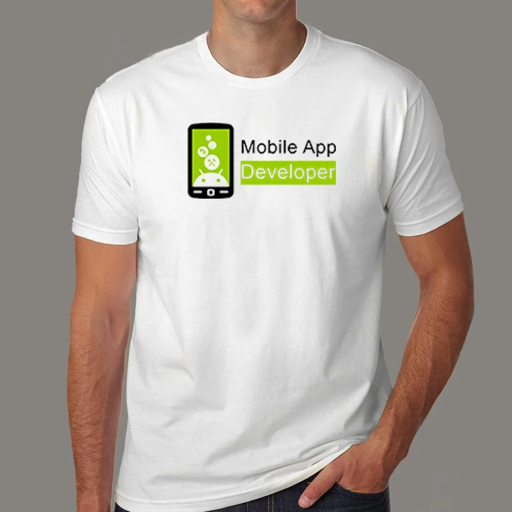 Android App Developer Pro T-Shirt - Design. Code. Deploy