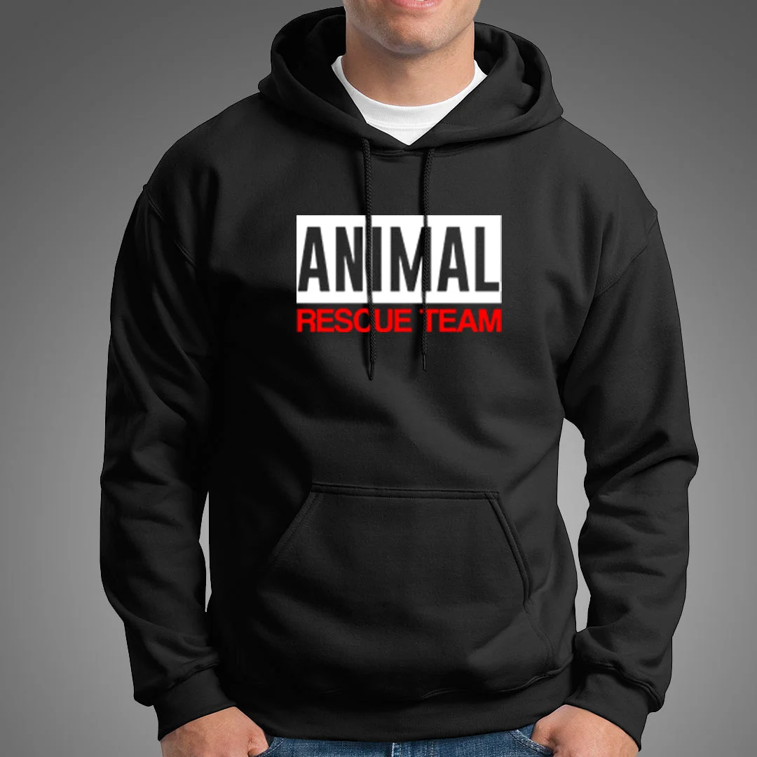 Animal Rescue Team Hoodies For Men
