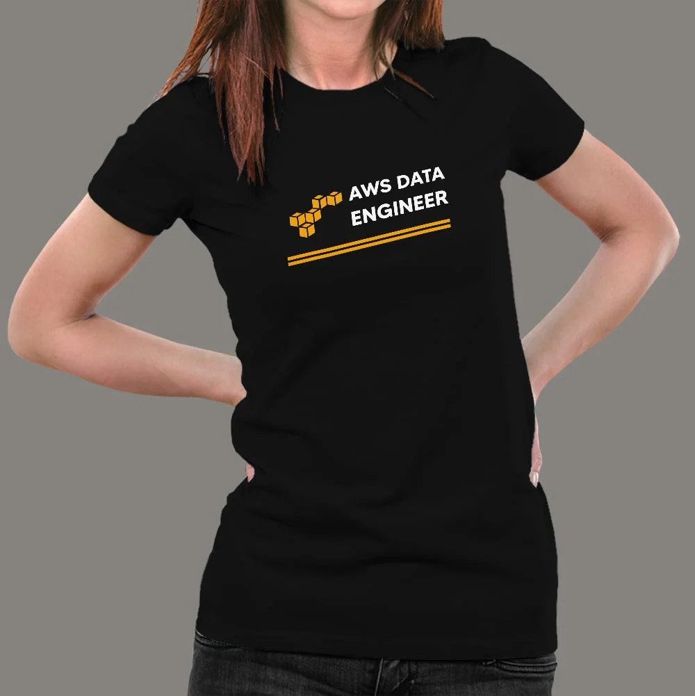Aws Data Engineer Women’s Profession T-Shirt