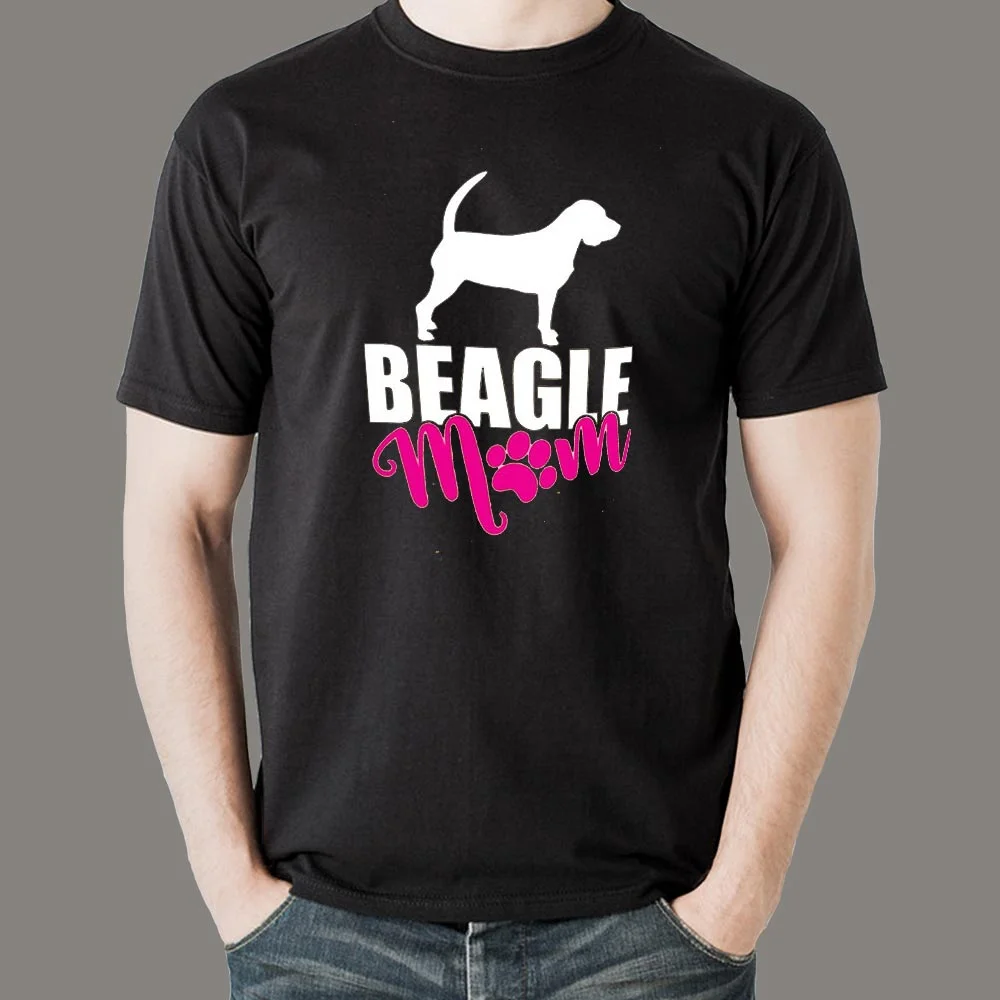 Beagle Mom T-Shirt For Men