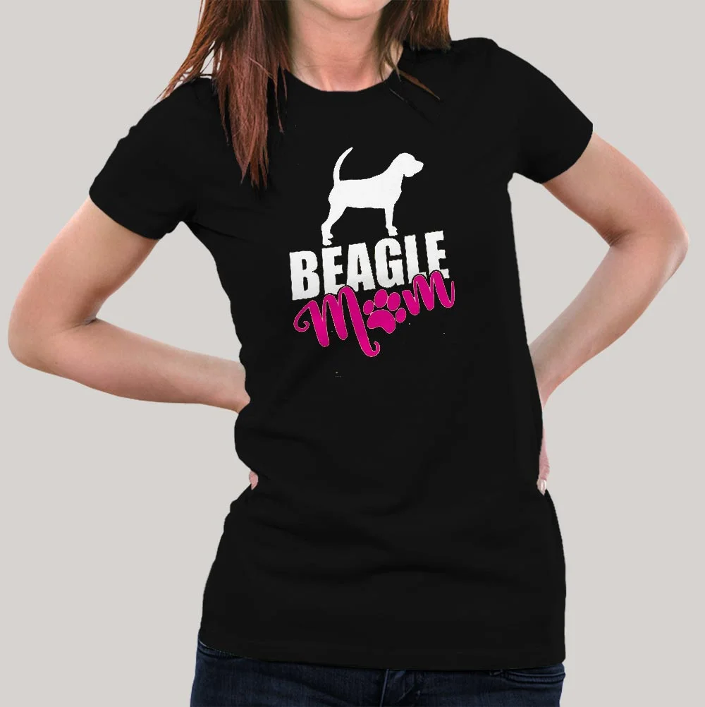 Beagle Mom T-Shirt For Women