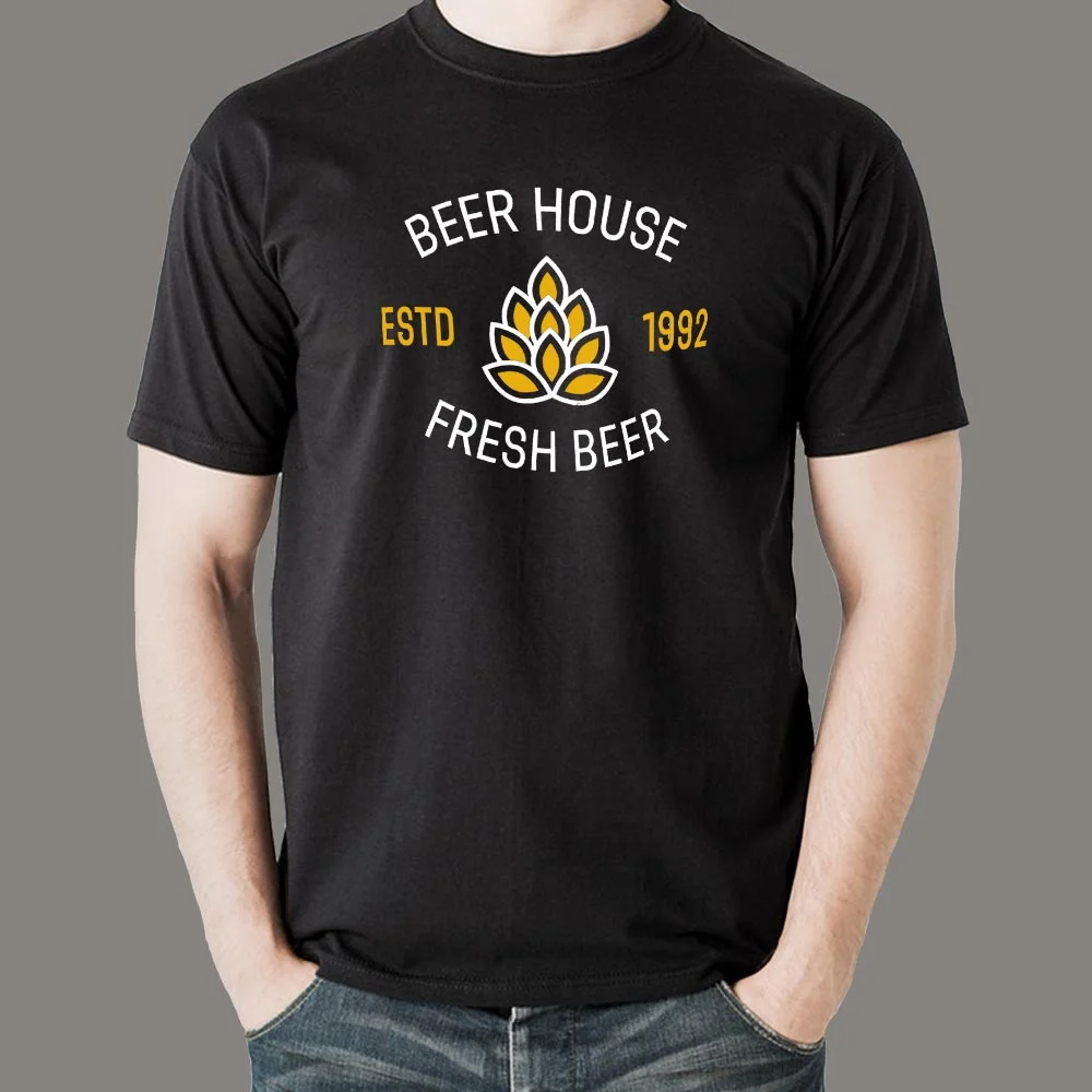Beer House T-Shirt For Men