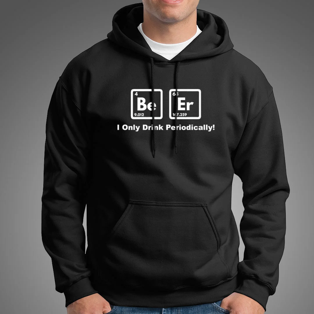 Beer Elements Periodic Table Hoodies For Men