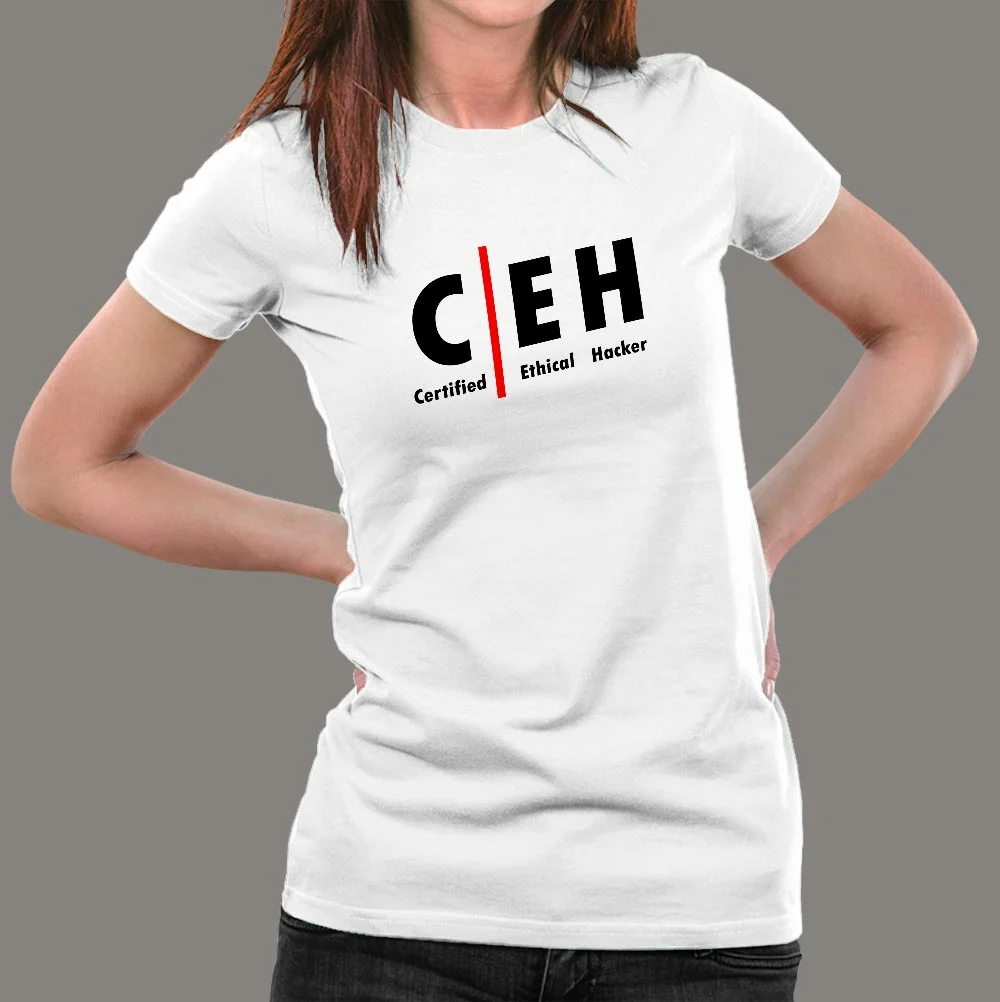 Certified Ethical Hacker Women’s Profession T-Shirt
