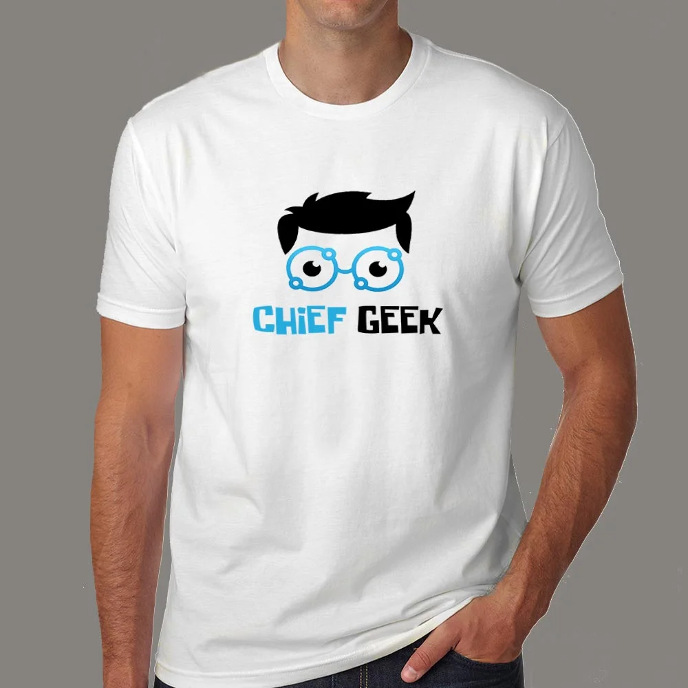 Chief Geek: Commanding the Digital World Tee