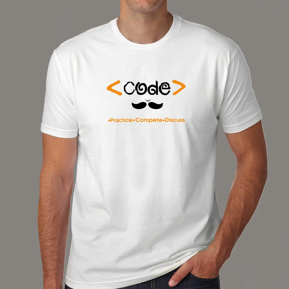 CodeChef Competitive Coder T-Shirt - Beat the Challenges