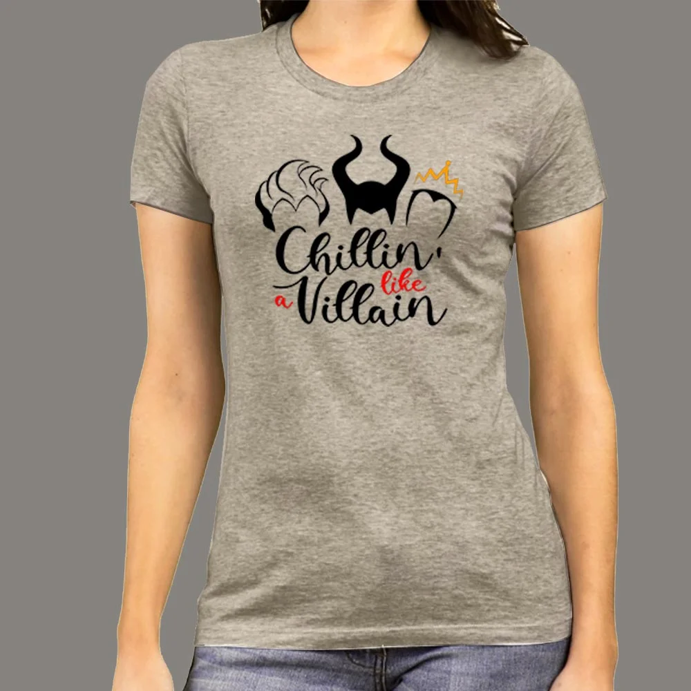 Chillin Like A Villain T-Shirt For Women