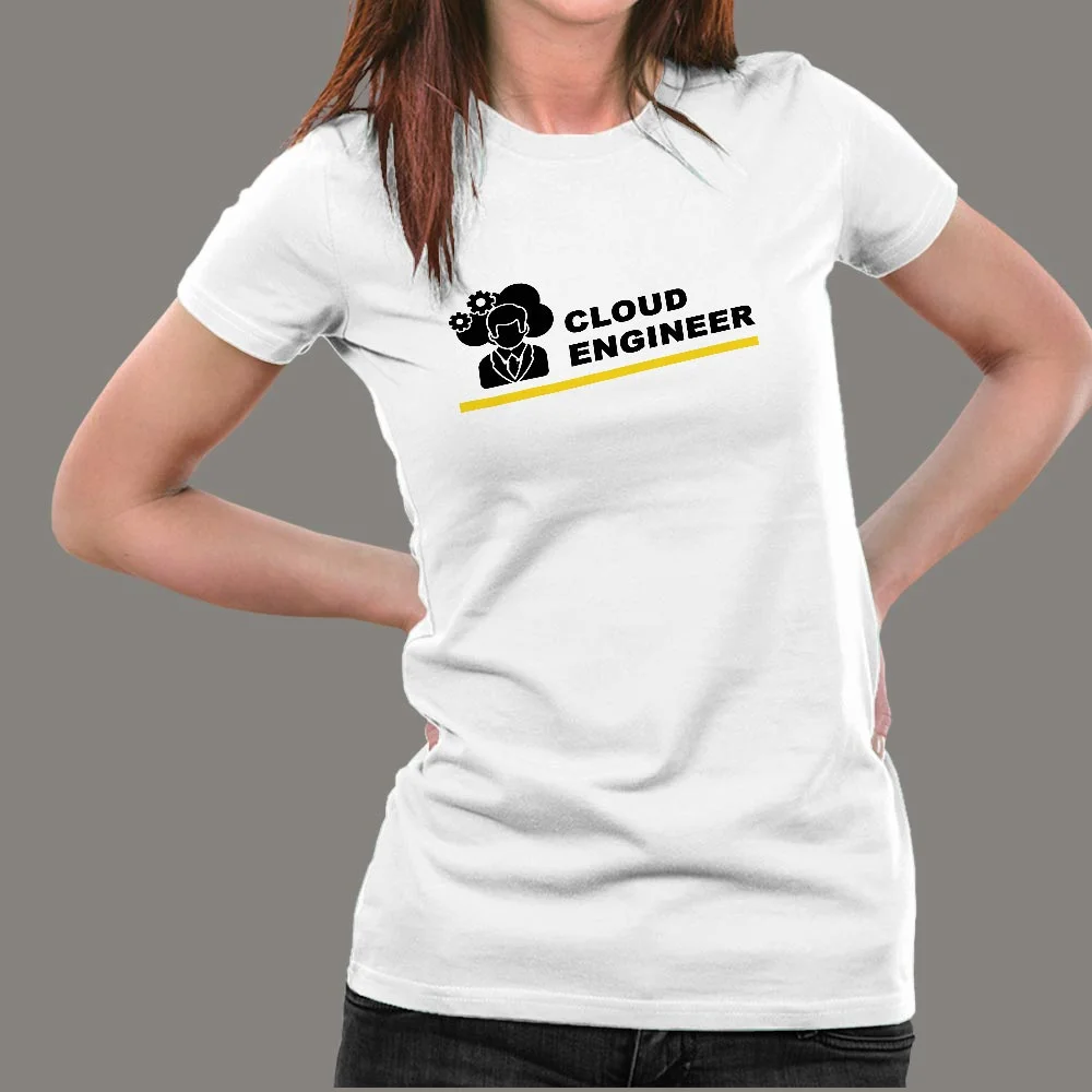 Cloud Engineer T-Shirt For Women