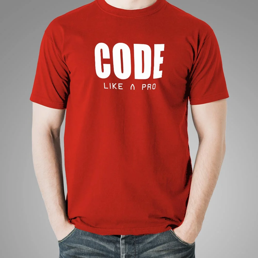 Code Like A Pro Men's Tech T-Shirt