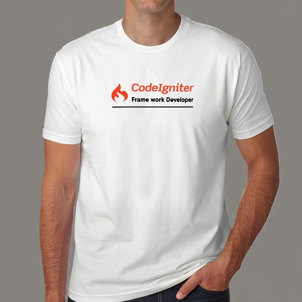 Elevate Your Code Game: CodeIgniter Dev Men's Tee