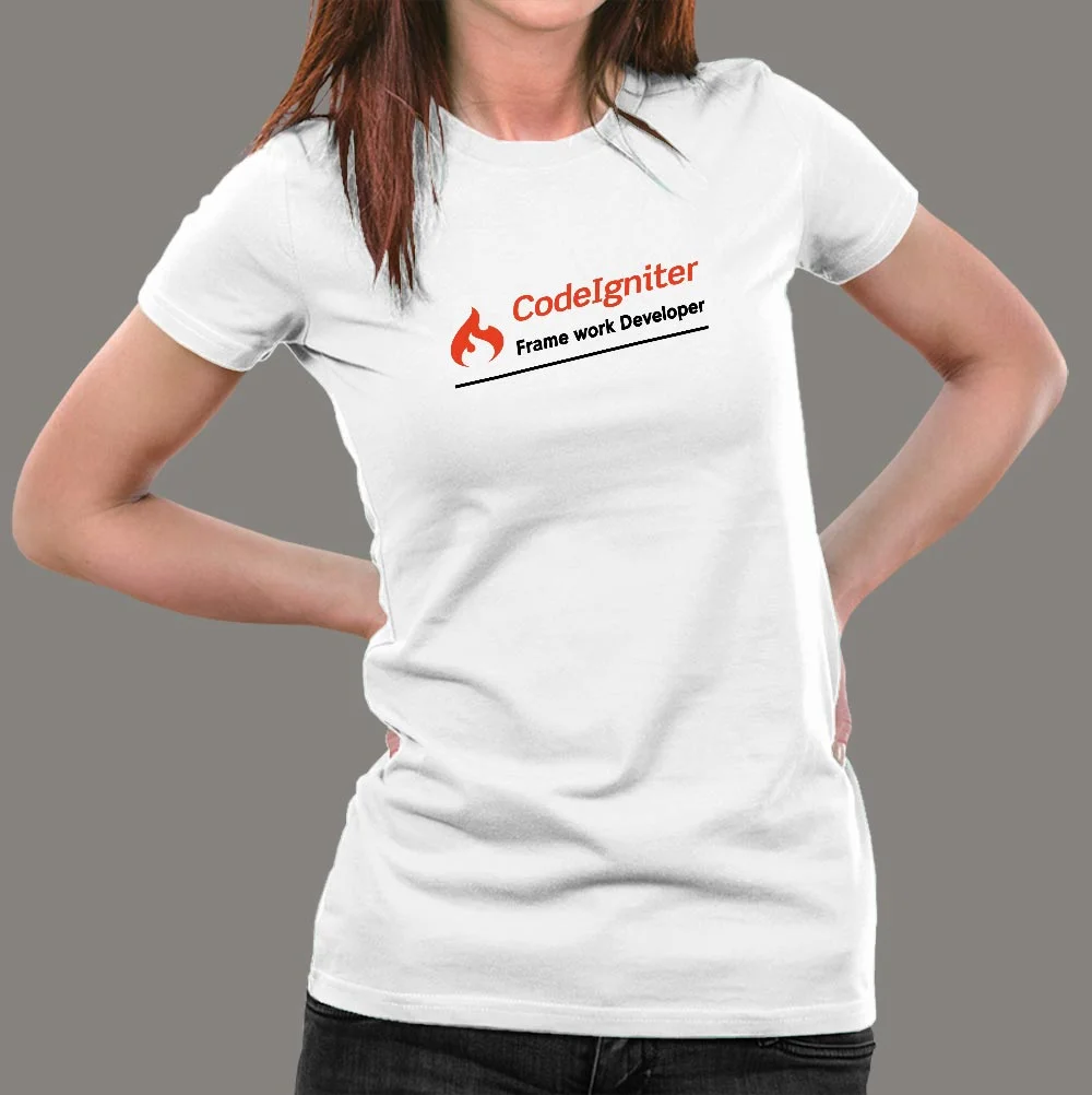 CodeIgniter Framework Developer Women’s Profession T-Shirt