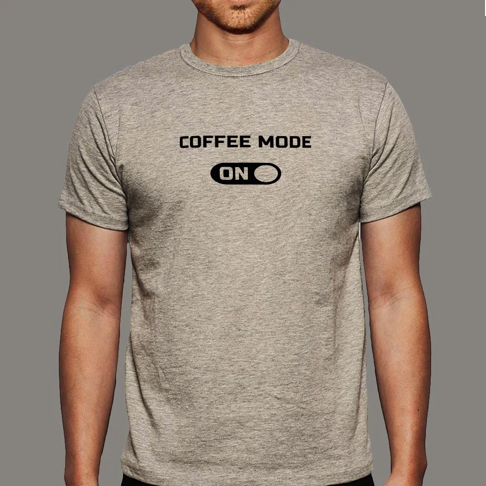 Coffee Mode On T-Shirt - Brew, Code, Repeat