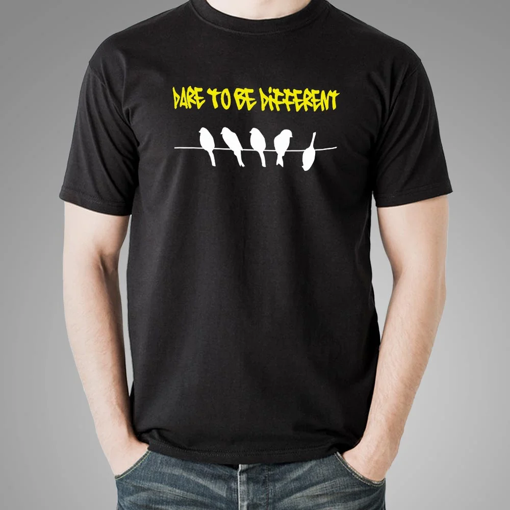 Dare To Be Different Funny Attitude T-Shirt For Men