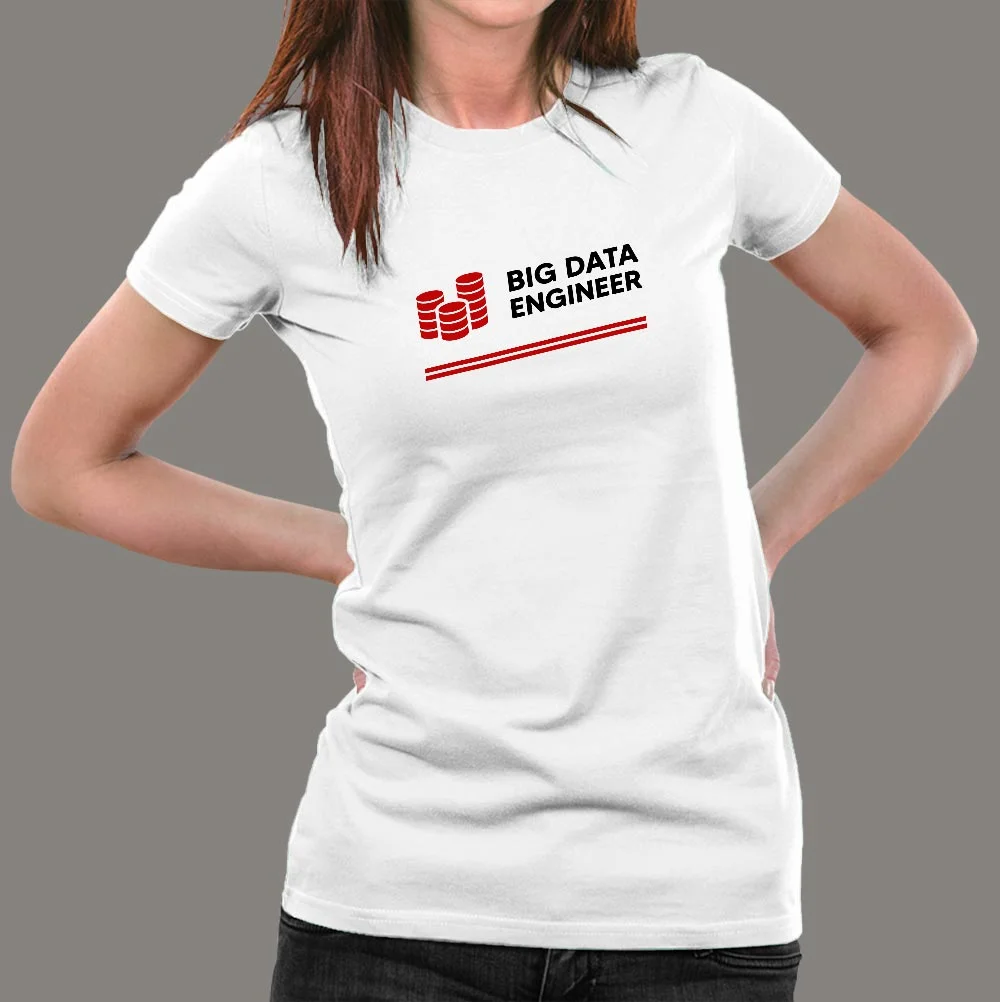 Big Data Engineer Women’s Profession T-Shirt
